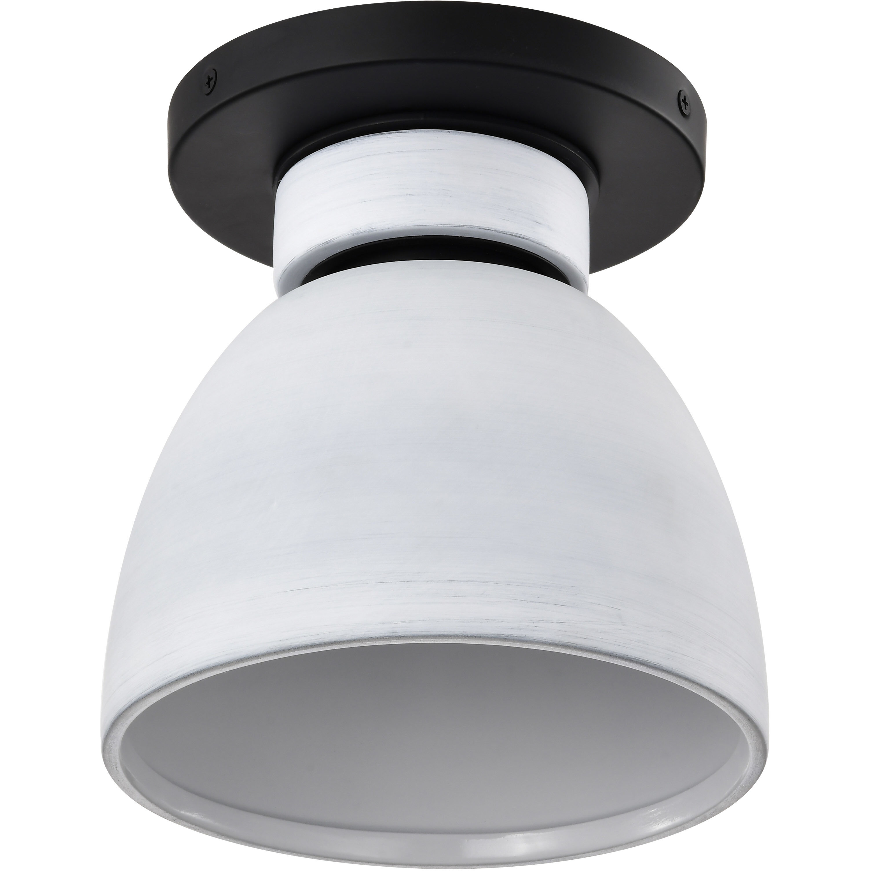 Collins 7.5 inch Matte Black Flush Mount Ceiling Light