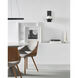 Sean Lavin Akova LED Matte Black with Plated Brass Wall Sconce Wall Light