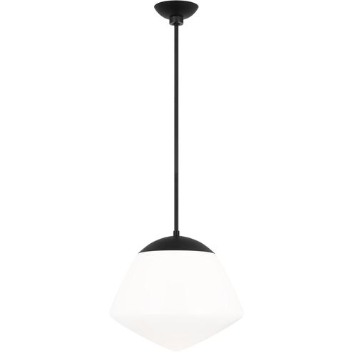 ED Ellen DeGeneres Milne 1 Light 10.5 inch Midnight Black Pendant Ceiling Light