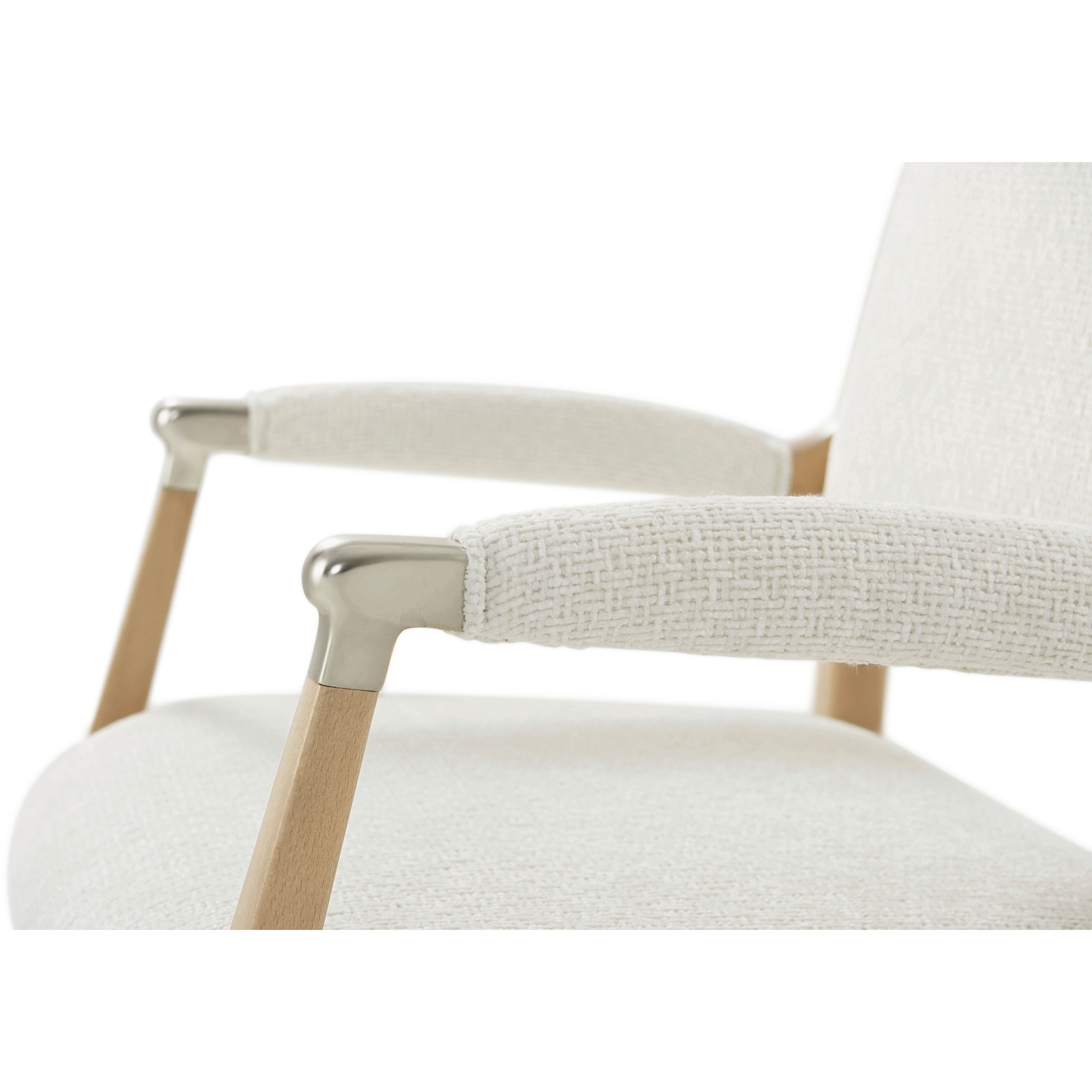 Origins Sesame Dining Chair, Wooden, Upholstered