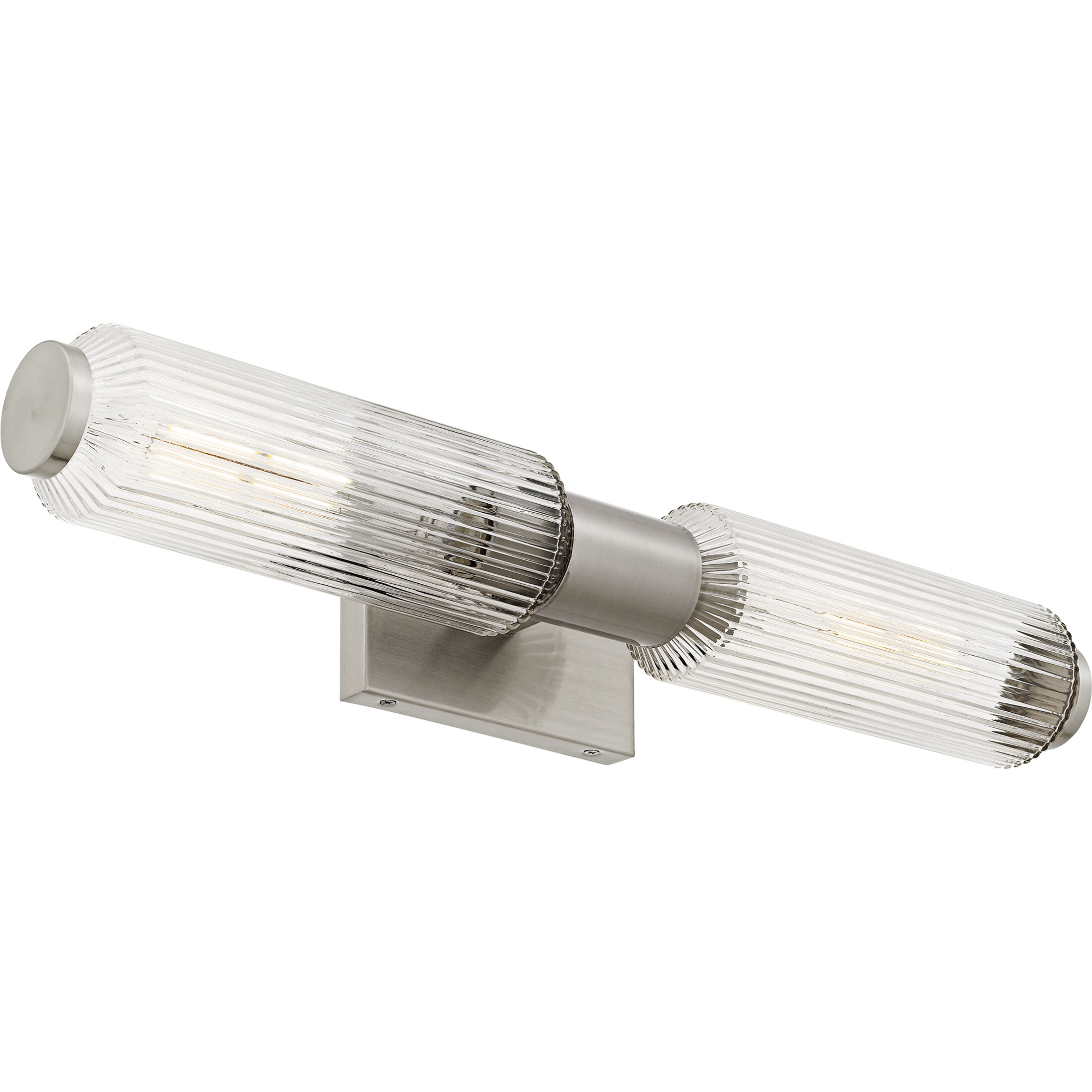 Hawes 2 Light 23.5 inch Brushed Nickel Bath Light Wall Light, Medium