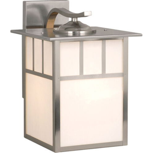 Mission LED 12.5 inch Stainless Steel Outdoor Wall