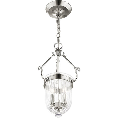 Coventry 2 Light 9 inch Polished Nickel Pendant Ceiling Light