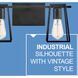 Filmore 16 inch Black Vanity Light Wall Light