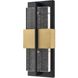 Technica 1 Light 16 inch Charcoal Black Outdoor Sconce