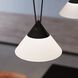 Suspenders LED 97 inch Satin Black Suspension Ceiling Light