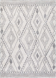 Positano 87 X 63 inch Charcoal Rug in 5 x 8, Rectangle