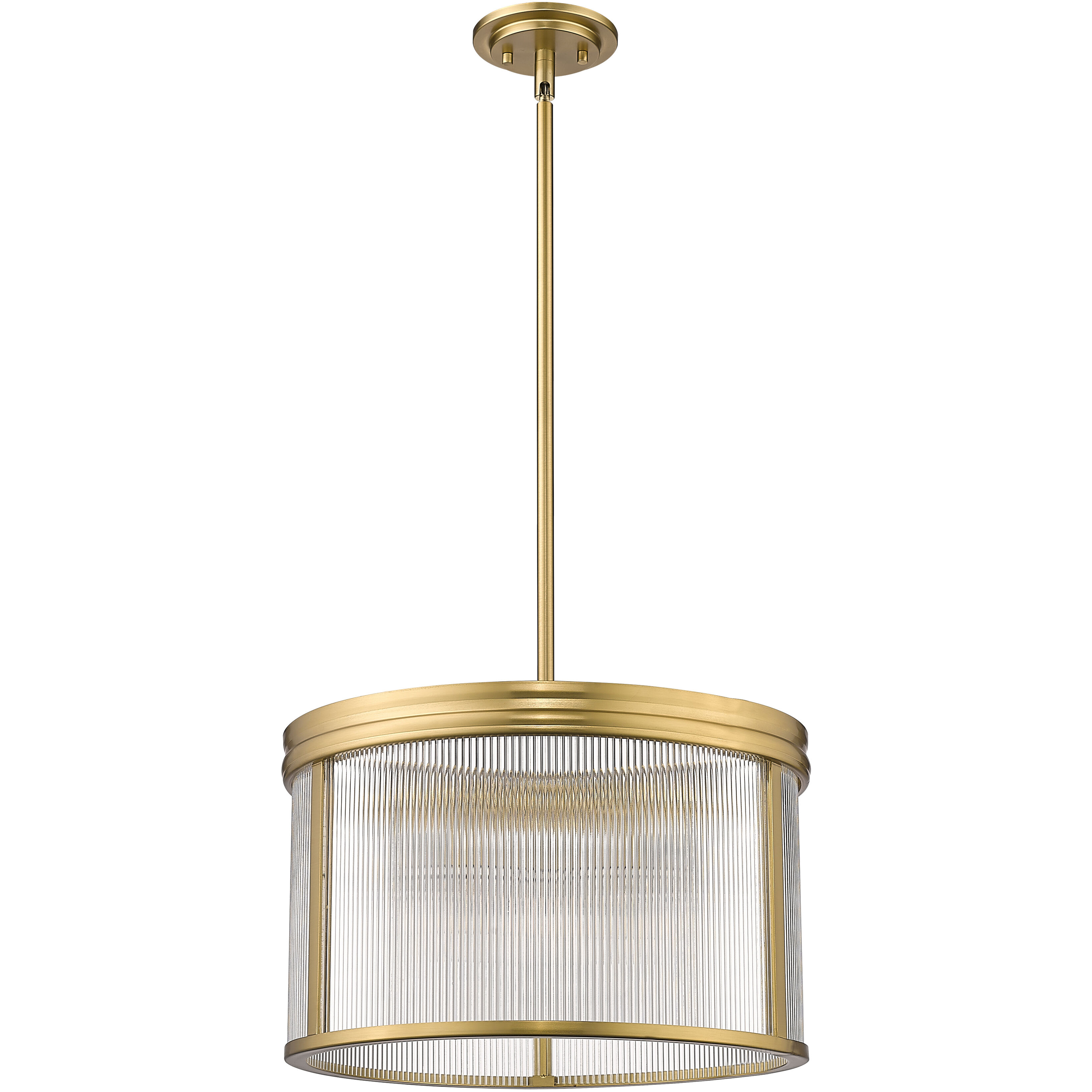 Carnaby 5 Light 18.25 inch Modern Gold Pendant Ceiling Light