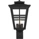 Macon 1 Light 24 inch Black Outdoor Wall Sconce
