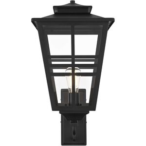 Macon 1 Light 24 inch Black Outdoor Wall Sconce