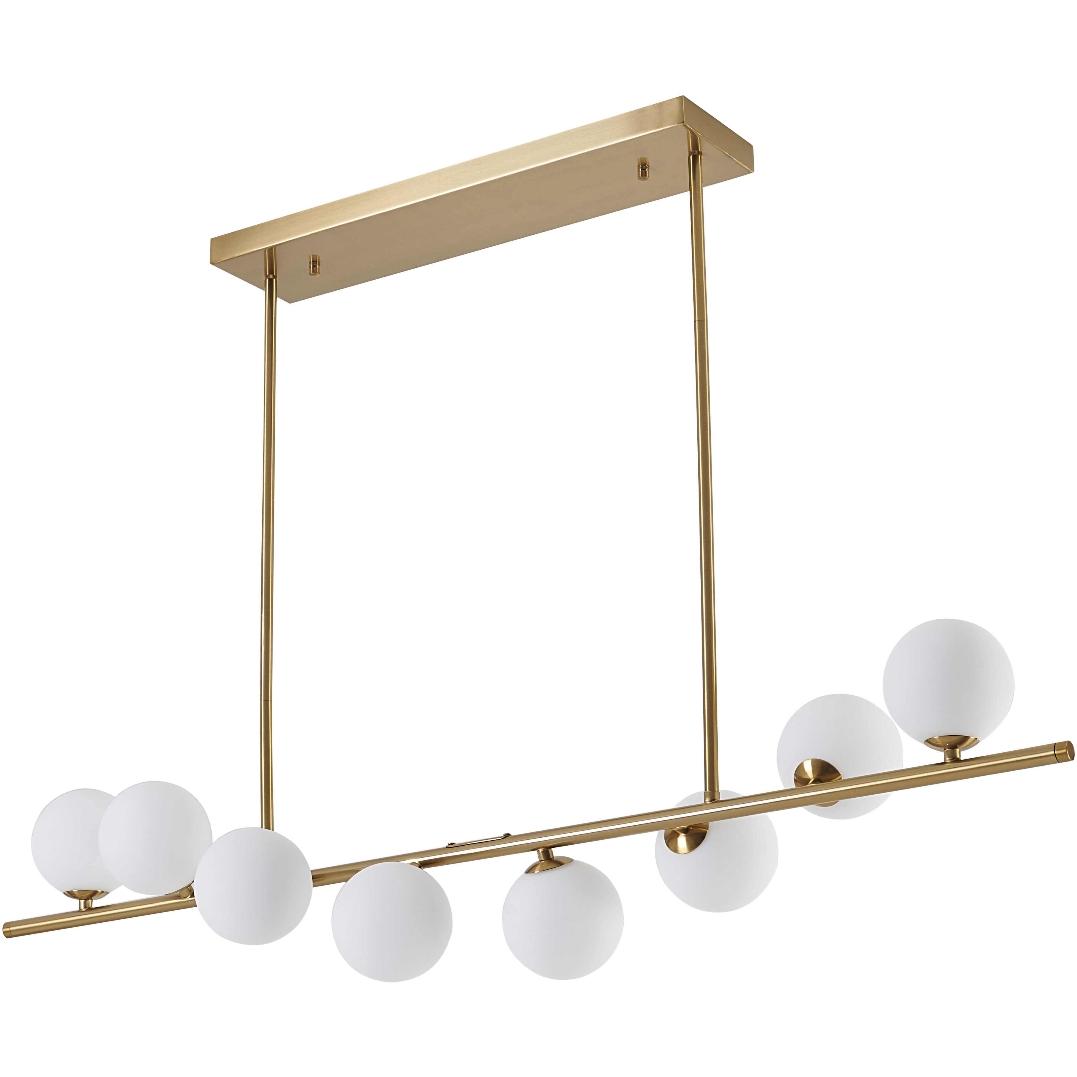 Canada 8 Light 3.9 inch Copper Chandelier Ceiling Light