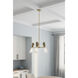 Vantrel 5 Light 26.25 inch Legacy Brass Chandelier Ceiling Light