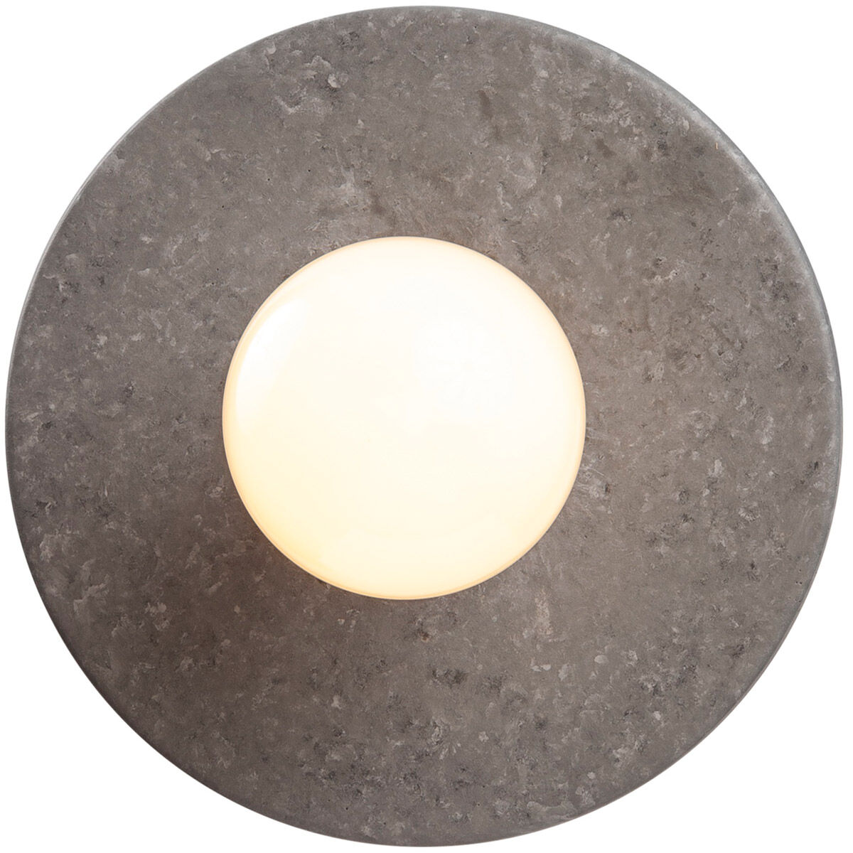 Radiance Collection 1 Light 8 inch Concrete Pendant Ceiling Light