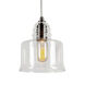Signature 1 Light 7 inch Brushed Nickel Mini Pendant Ceiling Light