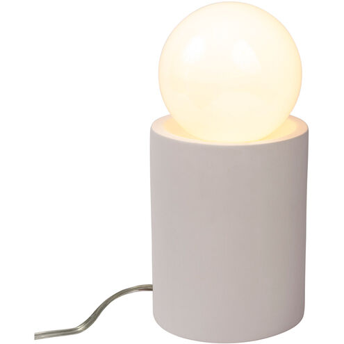 Portable 11.5 inch 60 watt Celadon Green Crackle Table Lamp Portable Light