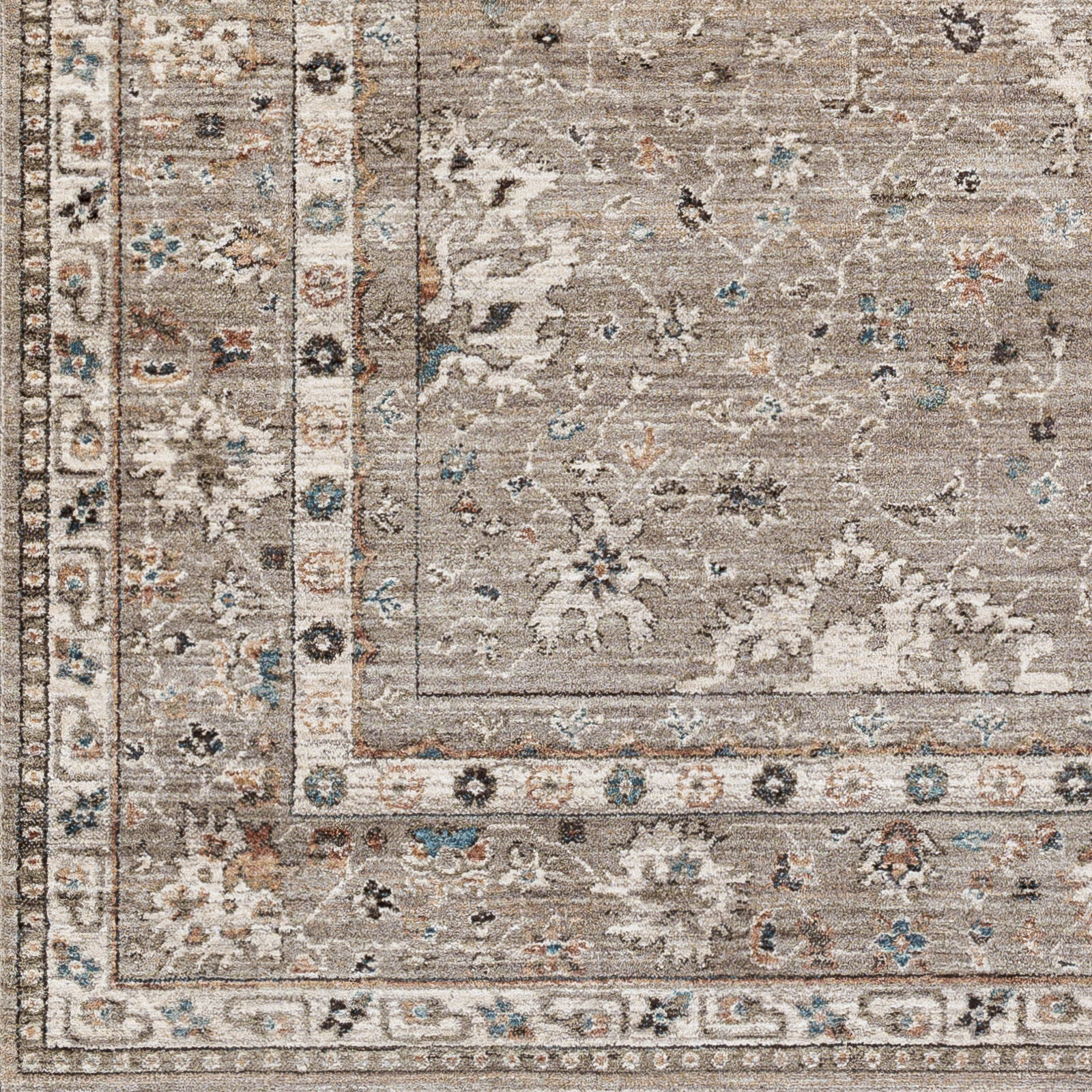 Carlisle 93 X 63 inch Taupe Rug, Rectangle