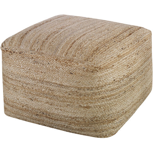 Camden 16 inch Warm Neutral Tones Pouf