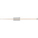 Foil LED 39.5 inch Chrome Bath Vanity Light Wall Light