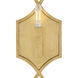 Leona 1 Light 5.75 inch Distressed Brass ADA Sconce Wall Light
