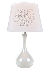 Siani 23 inch 13.00 watt White Table Lamp Portable Light