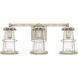 Beaufort 3 Light 23 inch Mystic Sand Vanity Light Wall Light