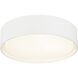 Ezra LED 12.63 inch White Flush Mount Ceiling Light