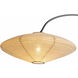 Roswell 82 inch 23.00 watt Matte Black Arc Floor Lamp Portable Light
