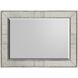 Callista 48 X 36 inch Gilded Silver Wall Mirror