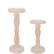 Anita 10.6 X 5.1 inch Candleholder in Frosted Blush