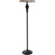 Signature 61 inch 100 watt Bronze Wood Floor and Table Lamp Portable Light 