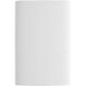 Kelly Wearstler Lotura LED 8 inch Museum White Pocket Sconce Wall Light