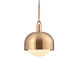 Forked LED 13.39 inch Brass Pendant Ceiling Light