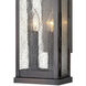 Heritage Revere LED 22 inch Blackened Brass Outdoor Wall Mount Lantern