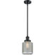 Franklin Restoration Stanton 1 Light 6 inch Matte Black Mini Pendant Ceiling Light, Franklin Restoration