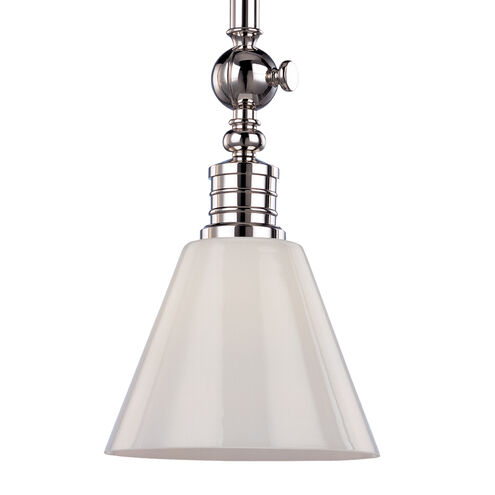 Darien 1 Light 11 inch Polished Nickel Pendant Ceiling Light