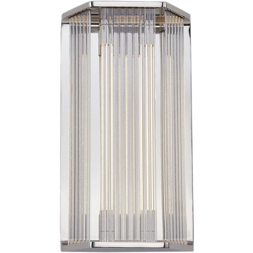 Sabre LED 8.63 inch Polished Nickel Bath Vanity Light Wall Light
