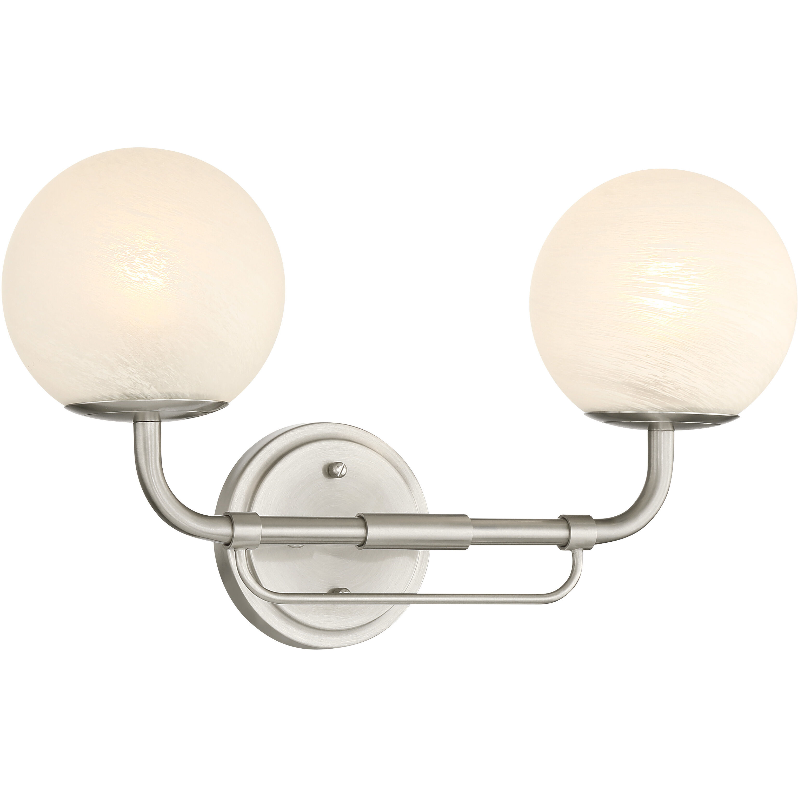 Whitehall 2 Light 18 inch Brushed Nickel Vanity Light Wall Light