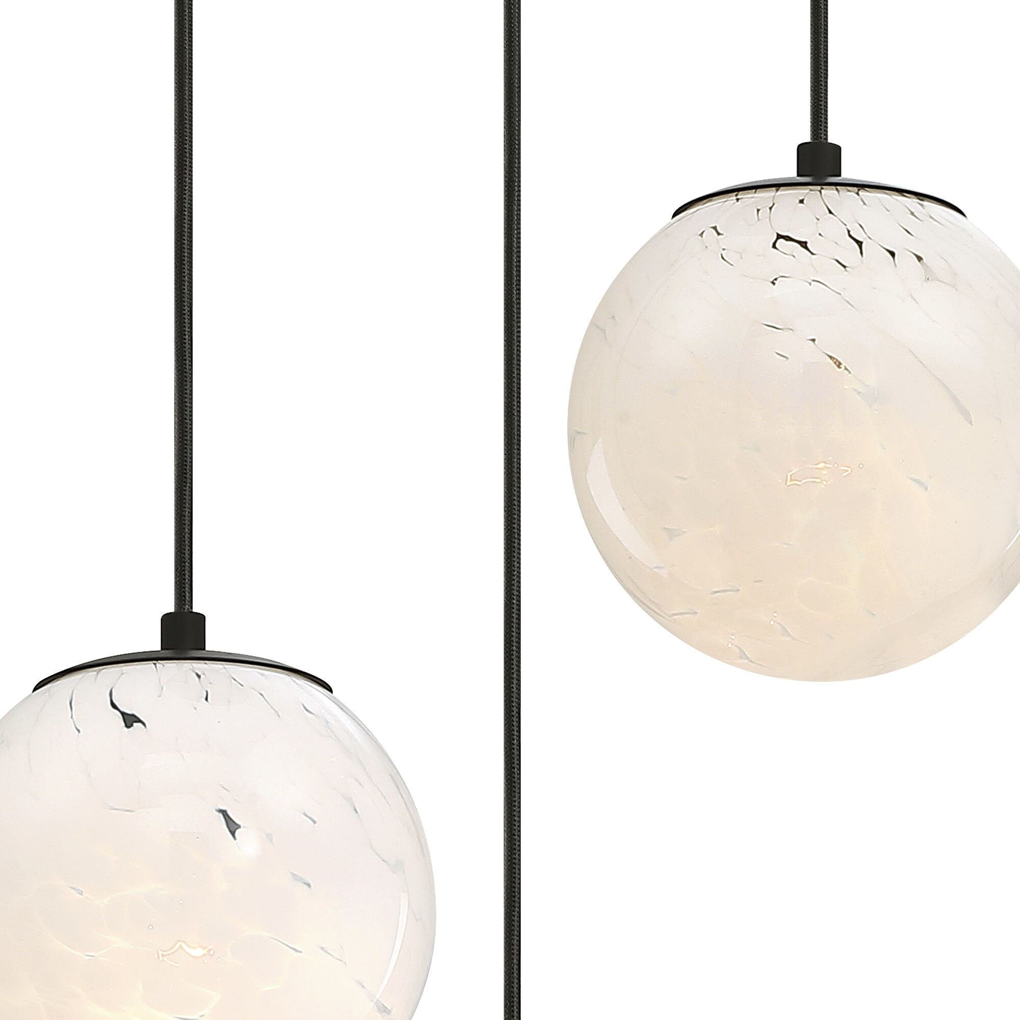 Circo LED 17.75 inch Matte Black Chandelier Ceiling Light