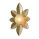 Gigi LED 10.5 inch Silver Leaf Sconce Wall Light