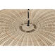 Sidney 3 Light 23.5 inch Natural Pendant Ceiling Light