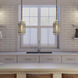 Perth 1 Light 5.87 inch Black Pendant Ceiling Light
