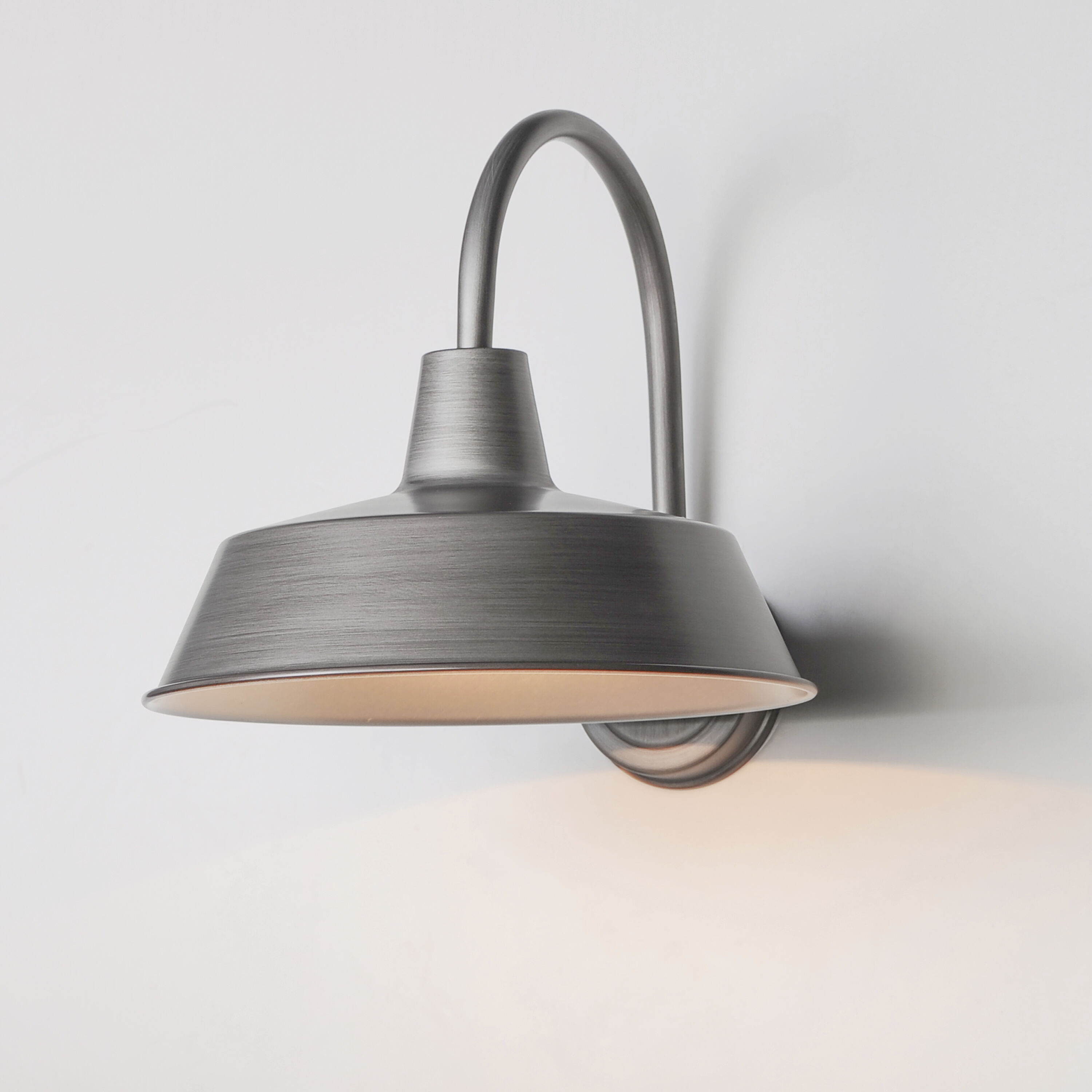 Pier M 1 Light 14.25 inch Weathered Zinc Outdoor Wall Mount, X-Large