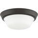 Edessa 2 Light 12 inch Antique Bronze Flush Mount Ceiling Light