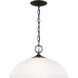 Geary 1 Light 15.75 inch Bronze Pendant Ceiling Light in Burnt Sienna
