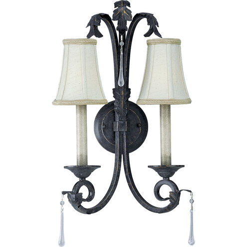Veranda 2 Light 13 inch Espresso Wall Bracket Wall Light