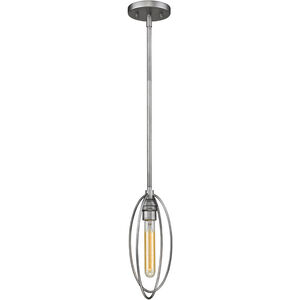 Persis 1 Light 5.5 inch Old Silver Pendant Ceiling Light