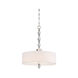 Evi 3 Light 18 inch Chrome Pendant Ceiling Light