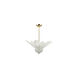 Franco-Ninfea 7 Light 29 inch Gold Pendant Ceiling Light