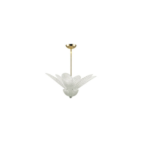 Franco-Ninfea 7 Light 29 inch Gold Pendant Ceiling Light