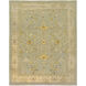 Castle 36 X 24 inch Charcoal / Light Brown / Mustard / Olive Handmade Rug